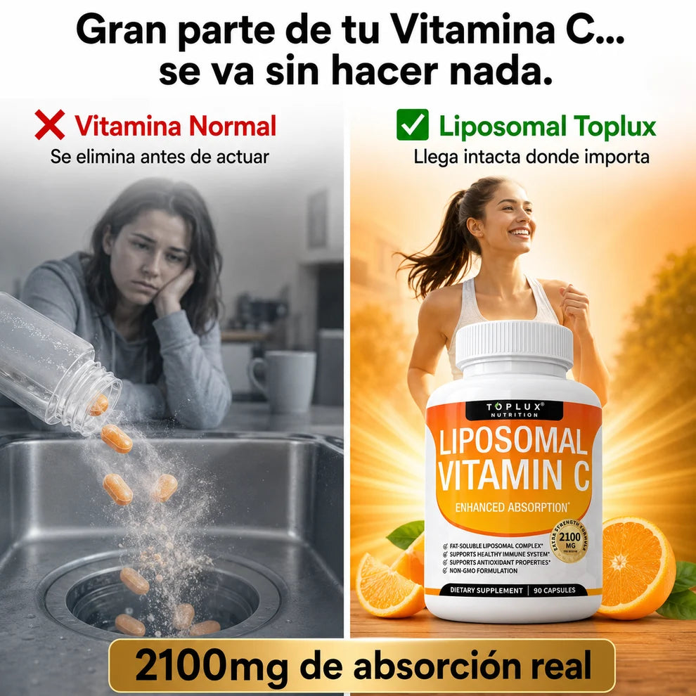 Liposomar Vitamina C para Defensas y Piel |  OFERTA 2X1