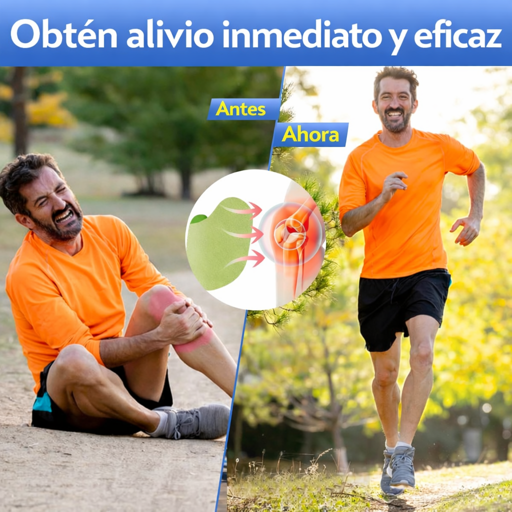 Parches Pack x3 para dolores de rodilla y articulaciones-¡Calma el dolor en minutos!