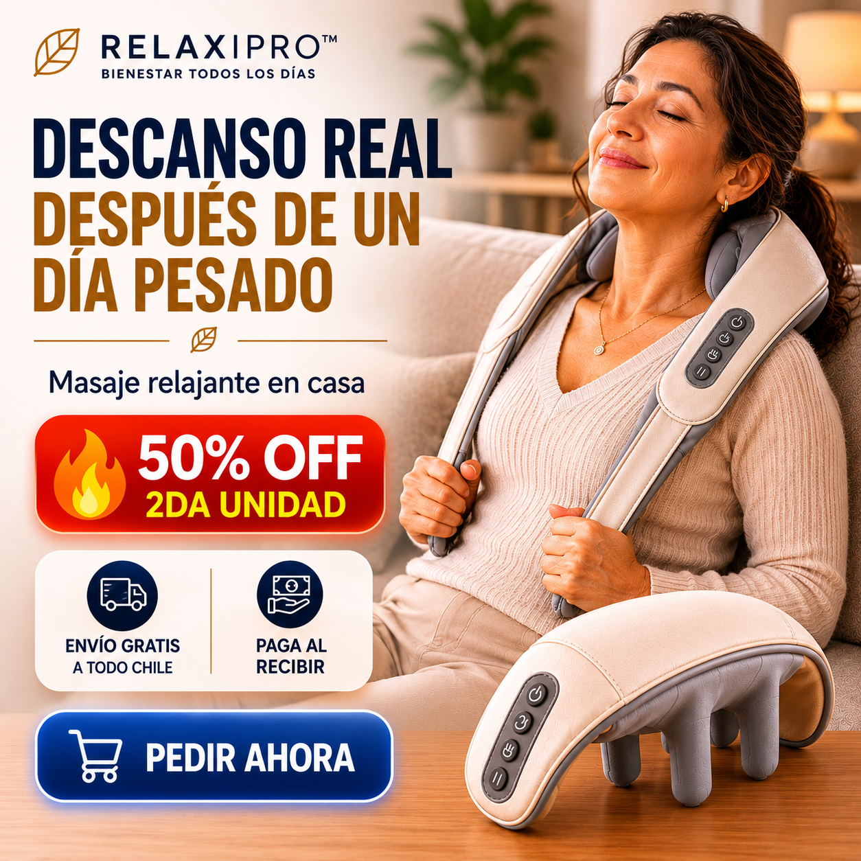 RelaxiPro™ – Libera tensión desde casa