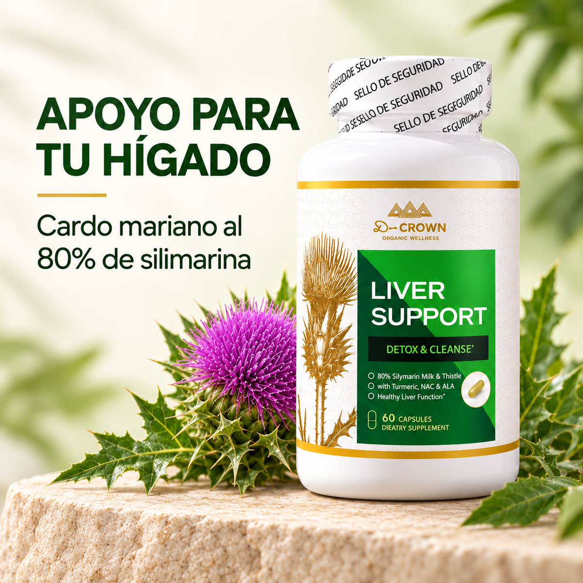 Liver Support 60 Cápsulas | Apoyo para tu hígado | 2x1