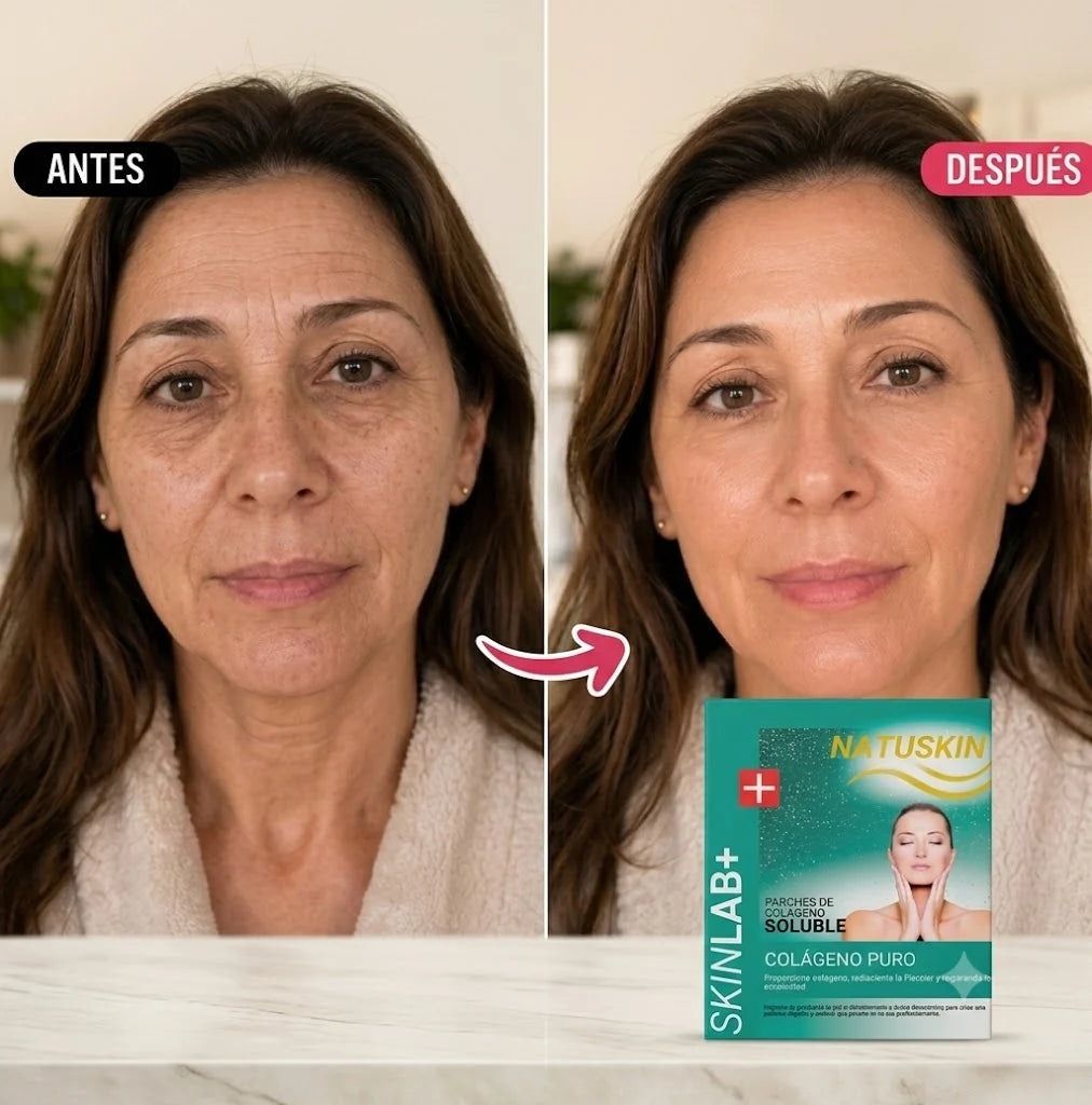 NatuSkin Pro™ | Parches de Colágeno para la Frente 2x1
